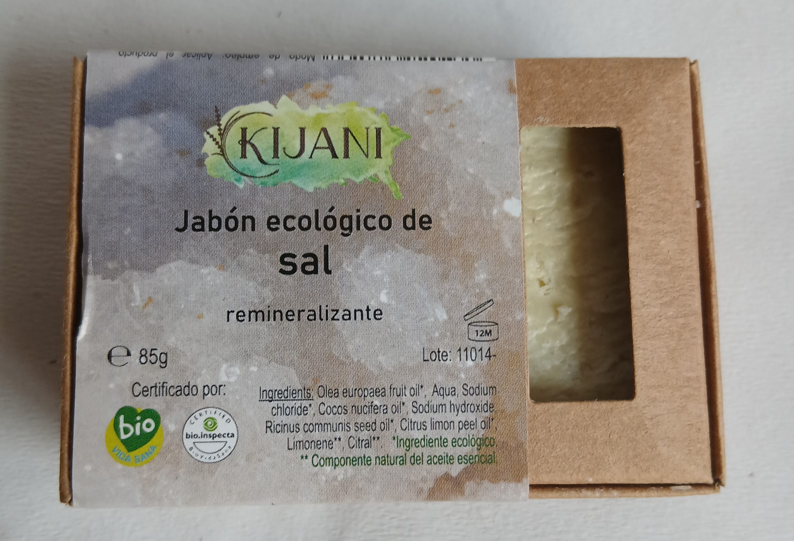 Jabón de Sal Ecológico.