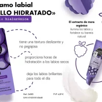 Bálsamo labial ecológico con ácido hialurónico