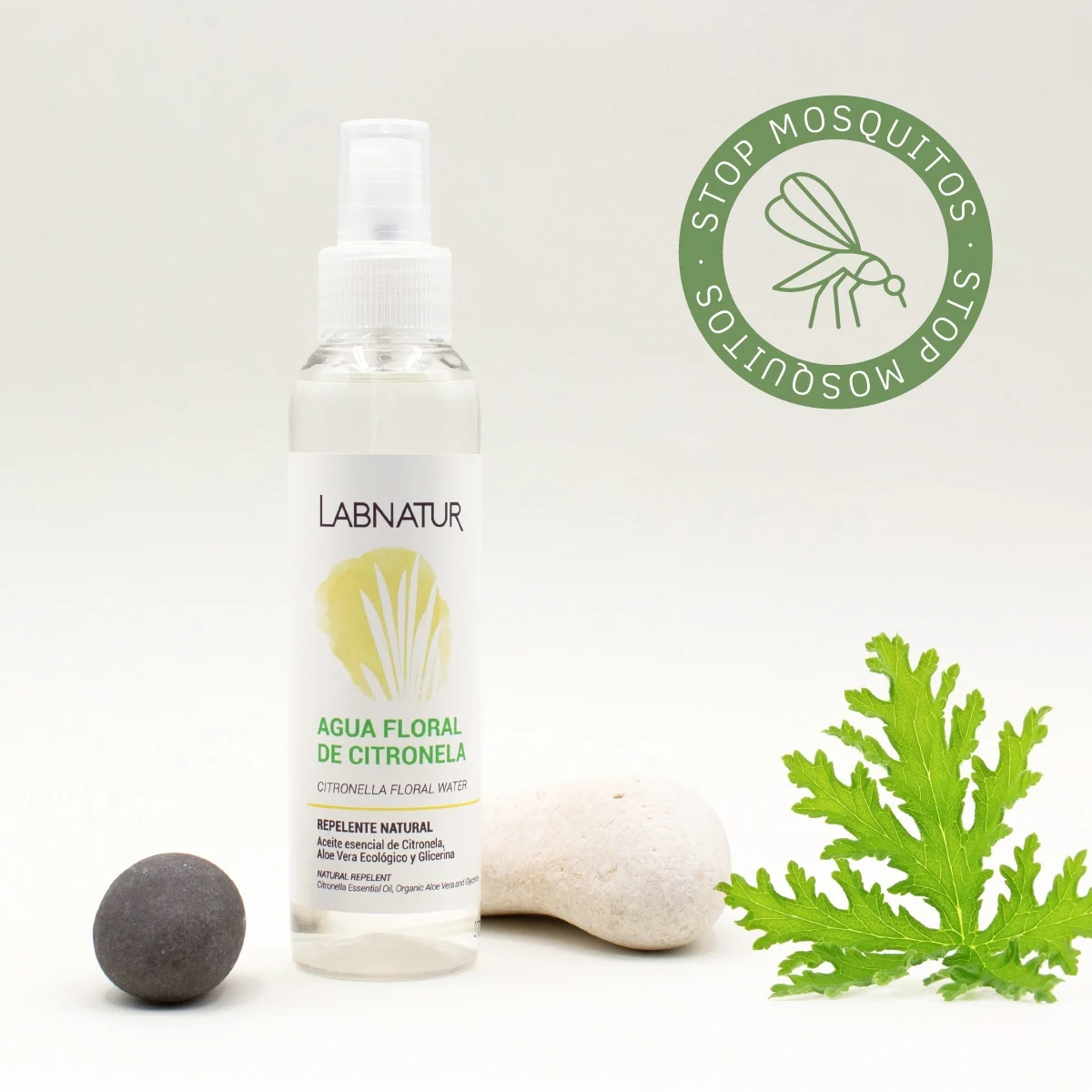 Agua Floral Citronela 125ml antimosquitos.